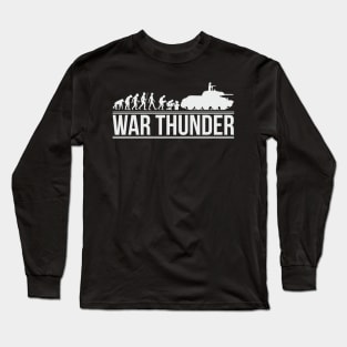 War Thunder Tank evolution T-34 Long Sleeve T-Shirt